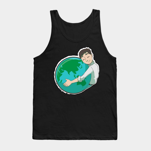 I love Mother Earth Tank Top by Shirtbubble